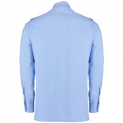 Plain Pilot Shirt Long Sleeve Kustom Kit 105 GSM