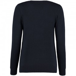 Plain Sweater Ladies Arundel V Neck Kustom Kit
