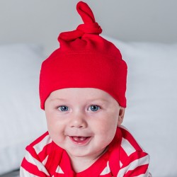 Sustainable & Organic Babywear Baby one-knot hat Kids  Ecological BABYBUGZ brand wear