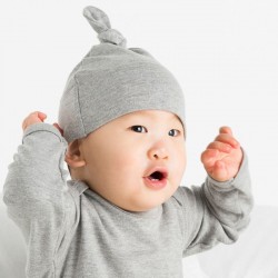 Sustainable & Organic Babywear Baby one-knot hat Kids  Ecological BABYBUGZ brand wear