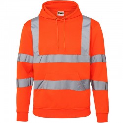 Plain High-visibility hoodie RTY 240 GSM