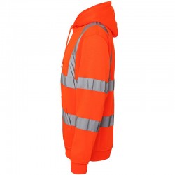 Plain High-visibility hoodie RTY 240 GSM