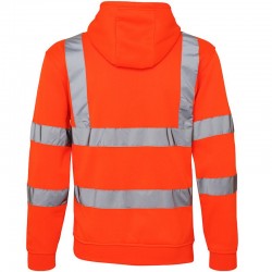 Plain High-visibility hoodie RTY 240 GSM