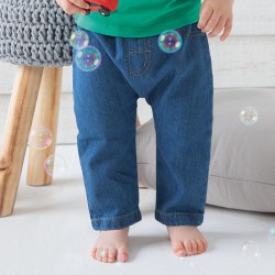 Sustainable & Organic Babywear Baby Rocks denim trousers Kids  Ecological BABYBUGZ brand wear