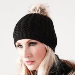 Pom Beanie Faux Fur Beechfield Headwear 