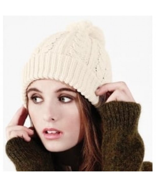 Beanie Cable Knit Snowstar Beechfield Headwear 