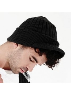 Beanie Peaked Beechfield Headwear 