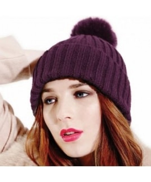 Beanie Arosa bobble Beechfield Headwear 