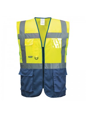 Plain Vest  Hi-Vis Executive Portwest