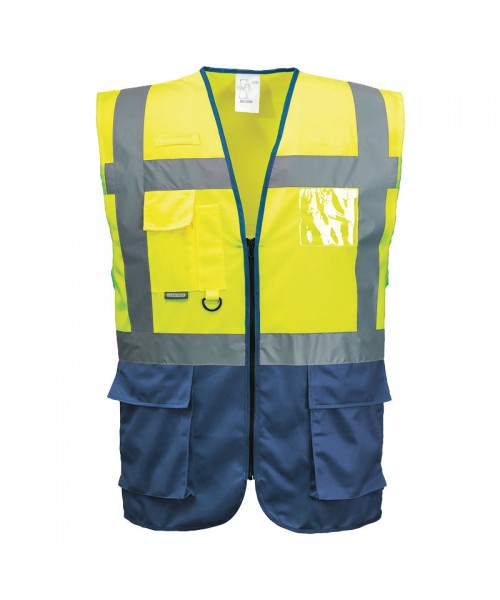 Plain Vest  Hi-Vis Executive Portwest