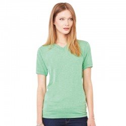 Plain tee  v-neck Bella + Canvas 135 g/m²