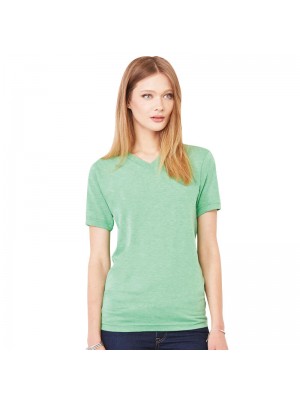 Plain tee  v-neck Bella + Canvas 135 g/m²