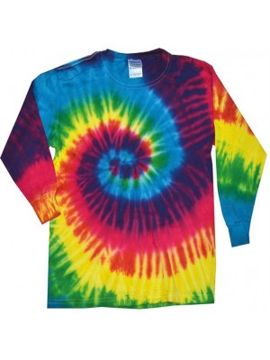 Plain tee Long sleeve Tie-Dye 175 GSM