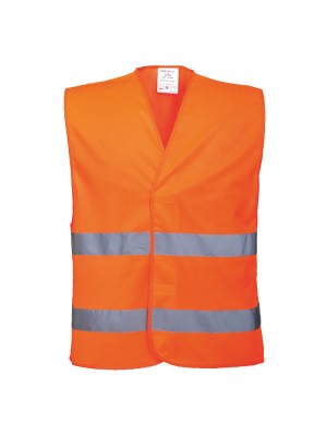 Plain vest  Hi-vis two band Portwest