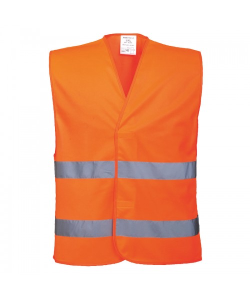 Plain vest  Hi-vis two band Portwest