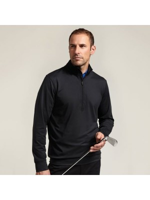 Plain mid layer Zip neck Glenmuir  150gsm