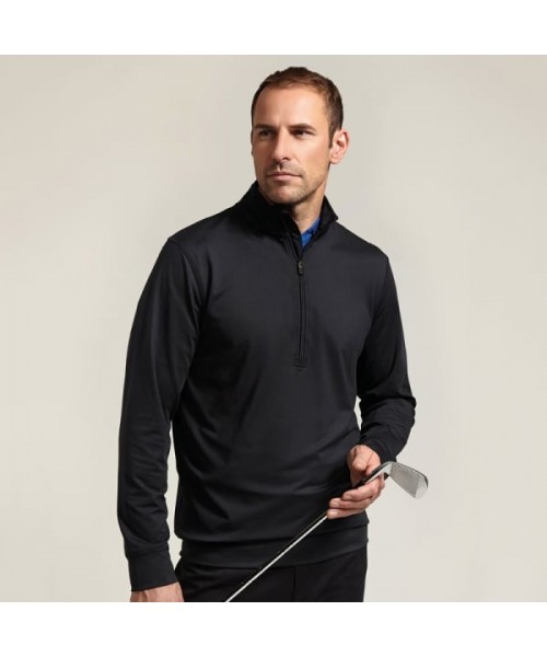 Plain mid layer Zip neck Glenmuir  150gsm