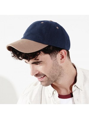 Cotton cap heavy brushed Beechfield Headwear 