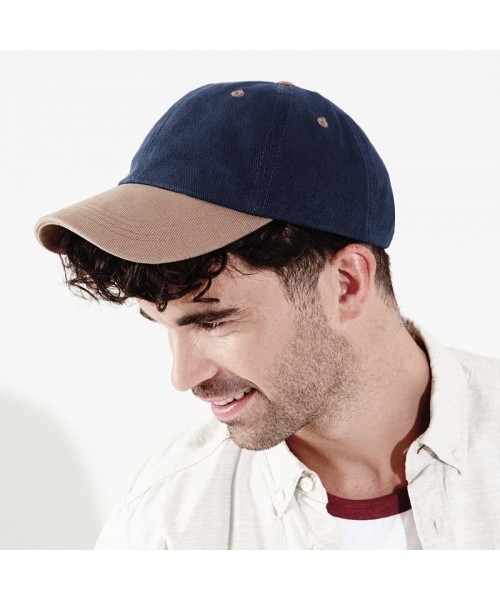 Cotton cap heavy brushed Beechfield Headwear 