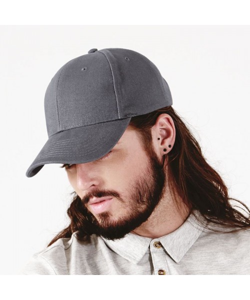 Cotton cap heavy brushed Beechfield Headwear 