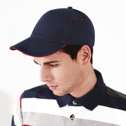 Sandwich peak contrast cap Beechfield Headwear 