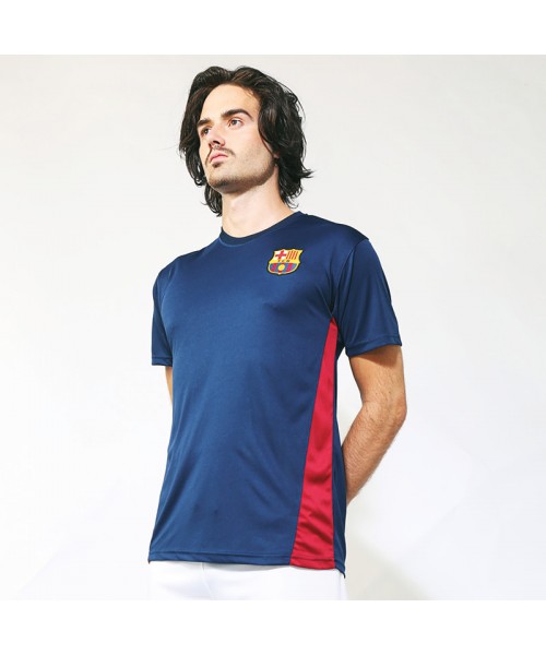 Plain T-shirt Barcelona Official Football Merchandise 140 GSM