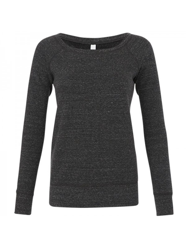 Plain Sponge fleece wide neck sweatshirt Bella +Canvas 280 GSM