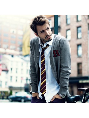 Henbury V-Button Cardigan Blank Plain HB722