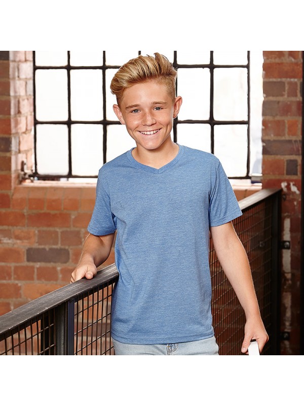 russell v neck t shirts