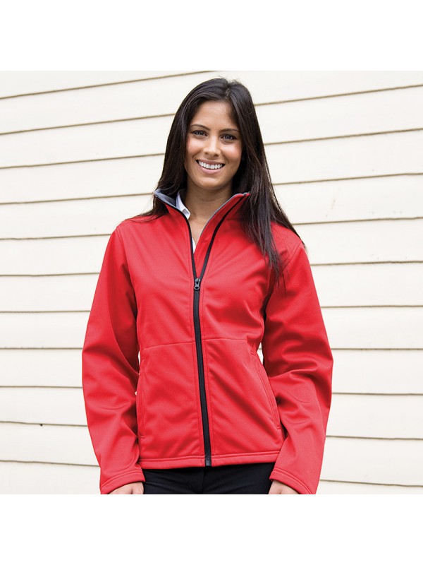 Plain Soft Shell Jacket Core Ladies Result