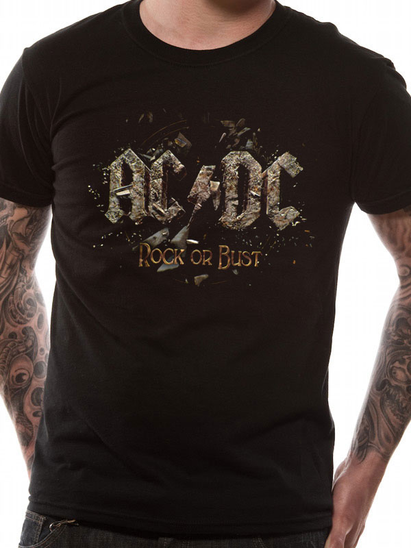 AC//DC Rock Or Bust T-shirt noir L
