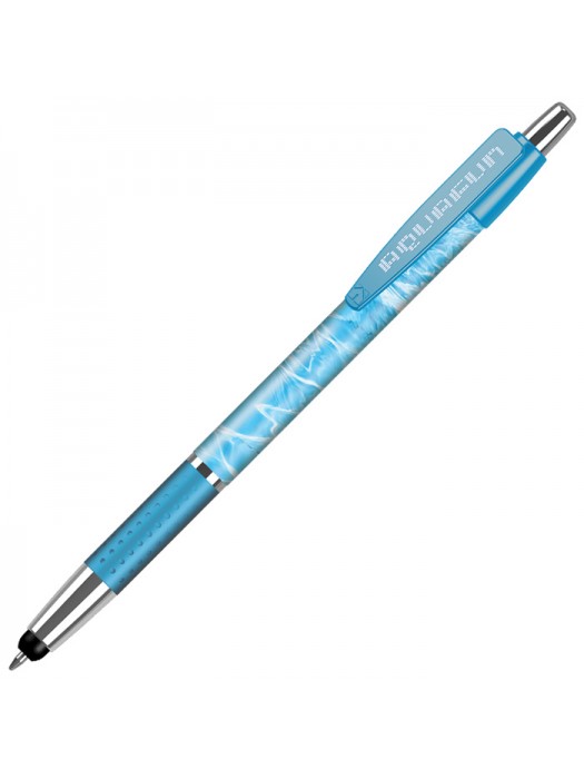 Plastic Pen Fusion Stylus Elite Grip Solid Pen Retractable Penswith ink colour Black