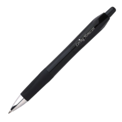 Plastic Pen BIC Intensity Gel Clic Retractable Penswith ink colour Black Gel