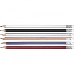 Plastic Pen Natural Varnished Pencil Retractable Penswith ink colour Lead