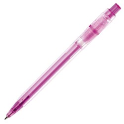 Plastic Pen Baron Ice Retractable Penswith ink colour Blue Refill