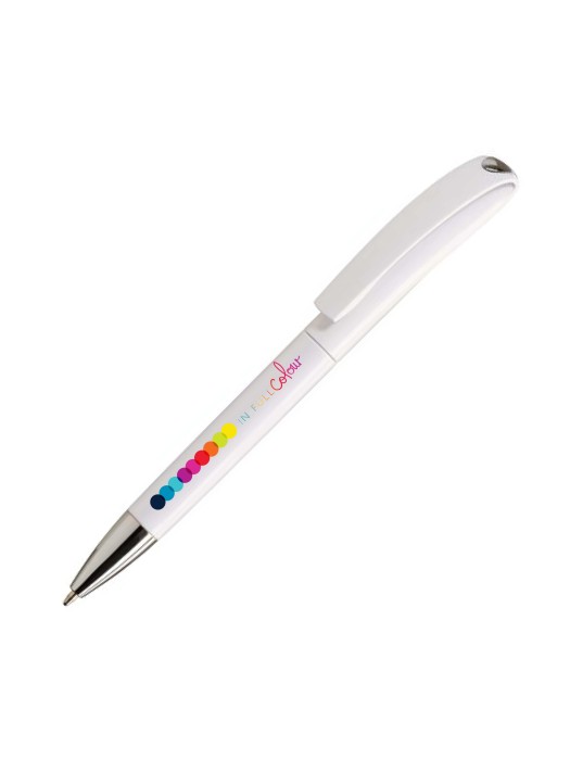 Plastic Pen Calico Digital Retractable Penswith ink colour Blue