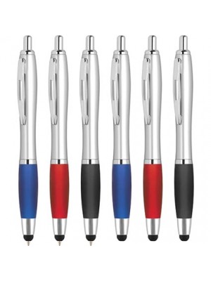 Plastic Pen Contour Stylus BallPen Retractable Penswith ink colour Black