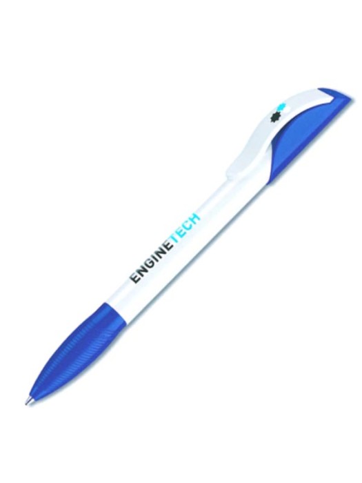 Plastic Pen Hatrix Basic Retractable Penswith ink colour Blue