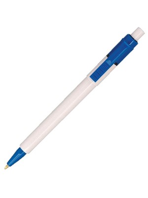 Plastic Pen Baron Colour Retractable Penswith ink colour Blue Refill 