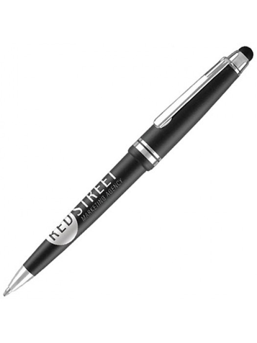 Plastic Pen Alpine Stylus Pen Retractable Penswith ink colour black