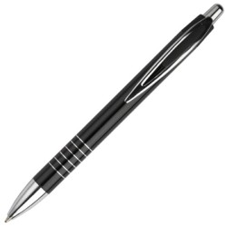 Plastic Pen Ascent Retractable Penswith ink colour Black Refill