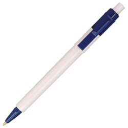 Plastic Pen Baron Colour Retractable Penswith ink colour Blue Refill 