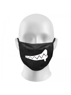 Monster Teeth Print Funny Face Masks Protection Against Droplets & Dust