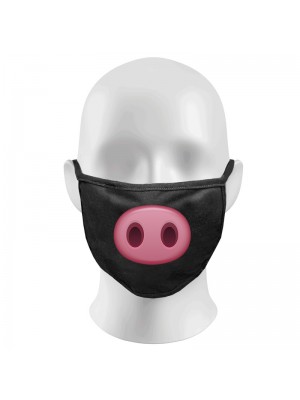 Pig Nose Print Funny Face Masks Protection Against Droplets & Dust