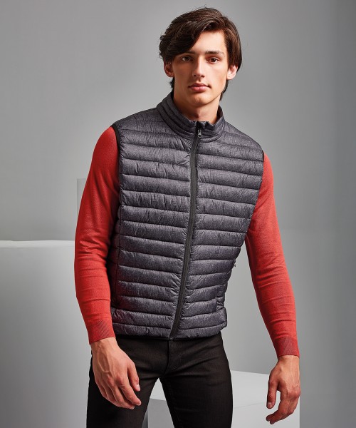 2786 Melange padded jacket