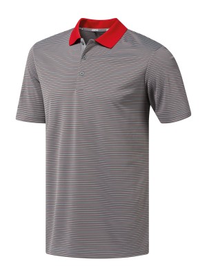 Plain 2-colour stripe polo T-Shirts Adidas® 125 GSM
