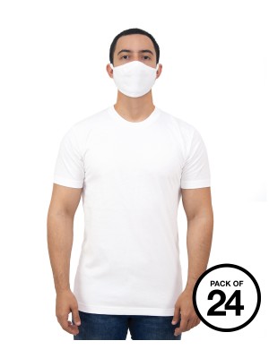 Plain Gildan® adult everyday 2-ply mask (pack of 24) mask Gildan  GSM