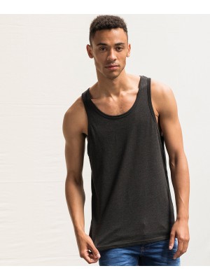 Plain Triblend vest T-shirts AWDIS JUST T'S 160 GSM