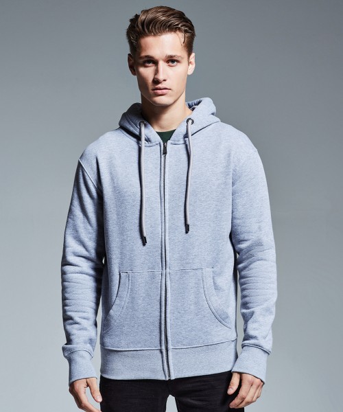 Plain Men's Anthem full-zip hoodie Hoodies Anthem 320 GSM