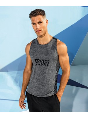 Plain TriDri® performance contrast vest T-shirts TriDri® 135 GSM